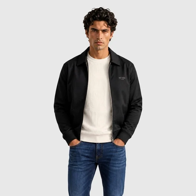 Chaqueta Guess Negra Hombre