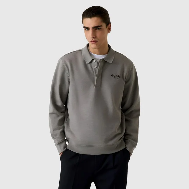 Sudadera Guess Gris Hombre