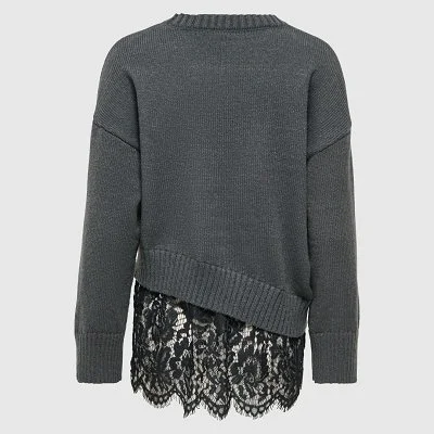 Jersey ONLY Gris Mujer 2