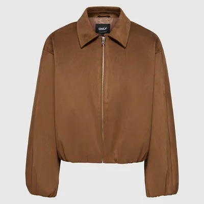 Chaqueta ONLY Marrón Mujer