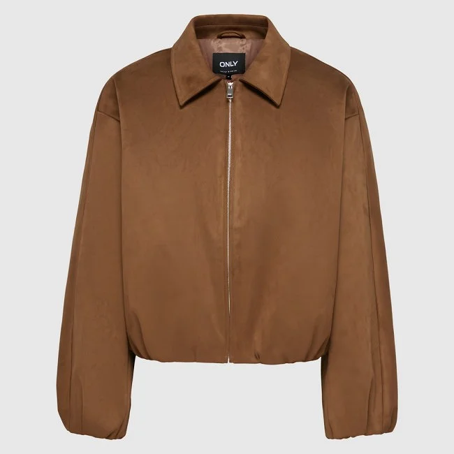 Chaqueta ONLY Marrón Mujer