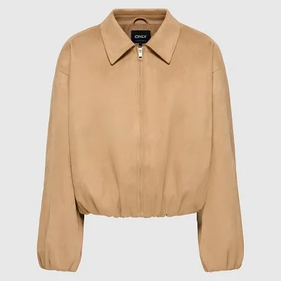 Chaqueta ONLY Beige Mujer