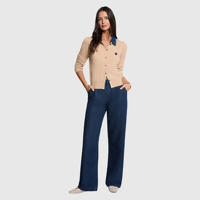 Camisa Morgan Beige Mujer