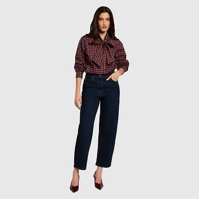 Camisa Morgan Cuadros Mujer