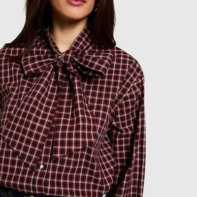 Camisa Morgan Cuadros Mujer 2