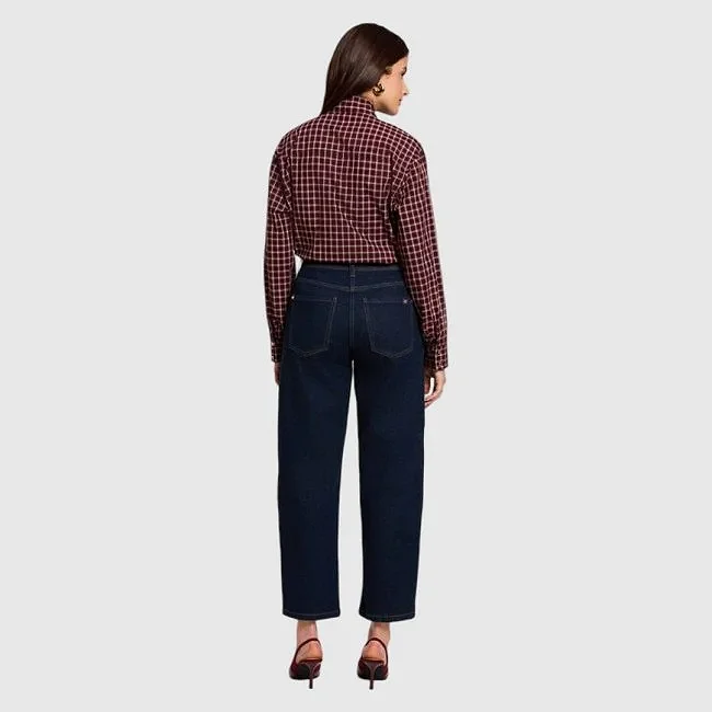 Camisa Morgan Cuadros Mujer