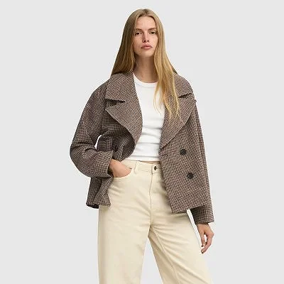 Chaqueta ONLY Cuadros Mujer 2