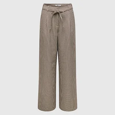 Pantalón ONLY Cuadros Mujer
