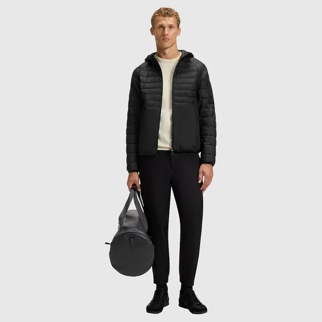 Chaqueta Boss Negra Hombre