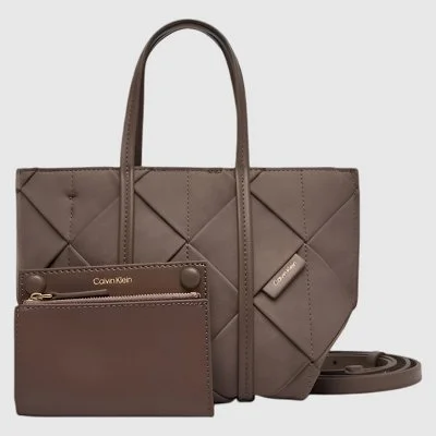 Bolso Calvin Klein Marrón...