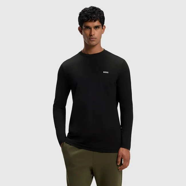 Camiseta Hugo Negra Hombre