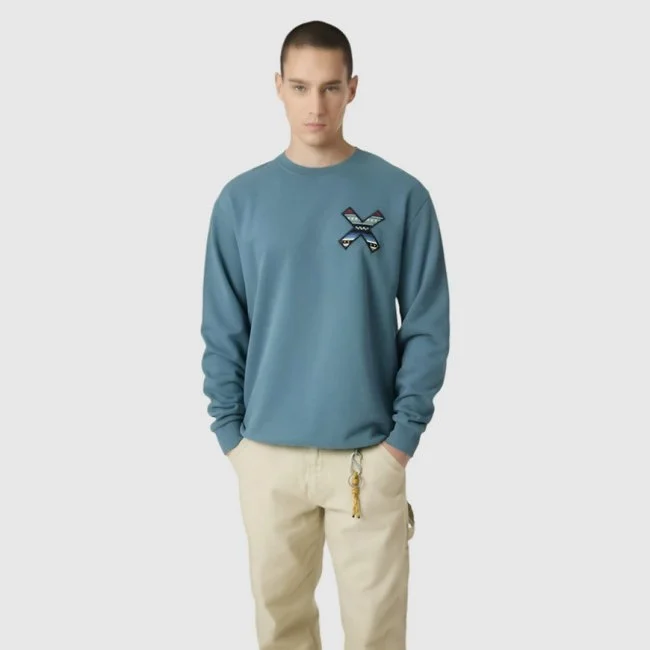 Sudadera Blue Banana Verde Hombre