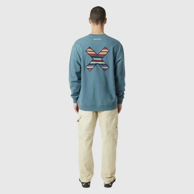 Sudadera Blue Banana Verde Hombre