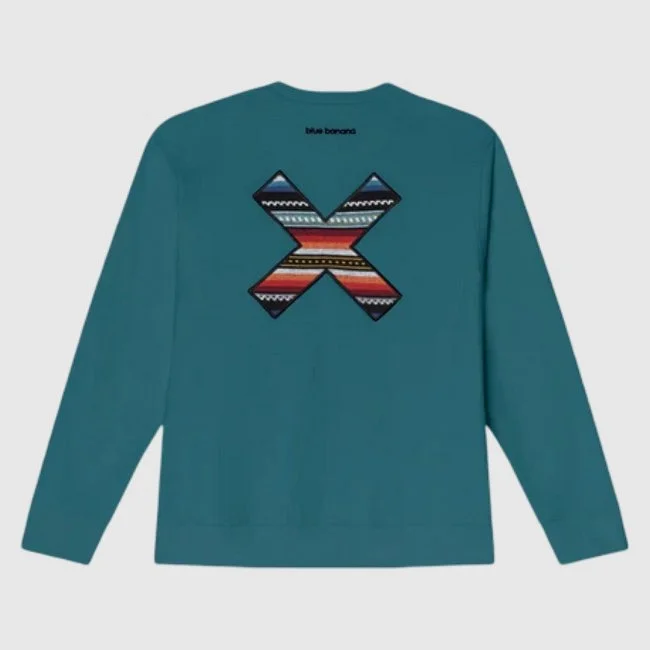 Sudadera Blue Banana Verde Hombre