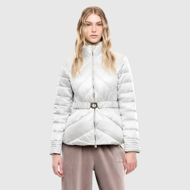 Chaqueta Armani Plateada Mujer