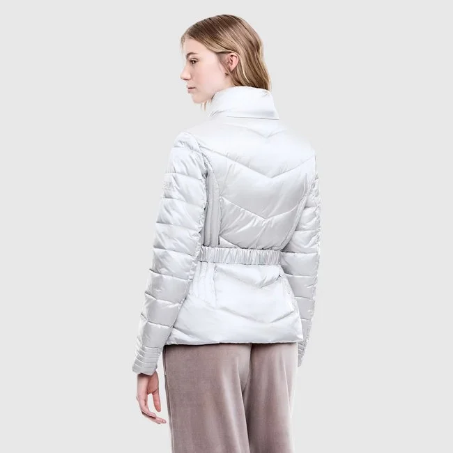 Chaqueta Armani Plateada Mujer