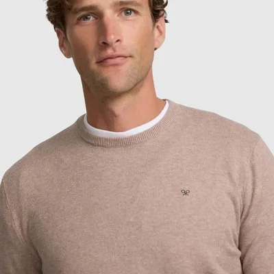 Jersey Silbon Beige Hombre 2