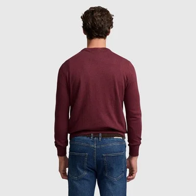 Jersey Silbon Burdeos Hombre 2