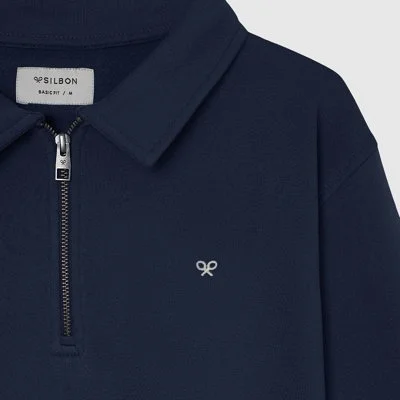 Sudadera Silbon Azul Hombre 2