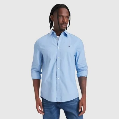 Camisa Tommy Hilfiger Azul...