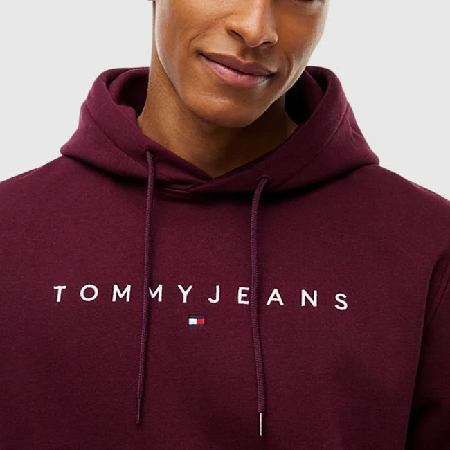 Sudadera Tommy Hilfiger Burdeos Hombre