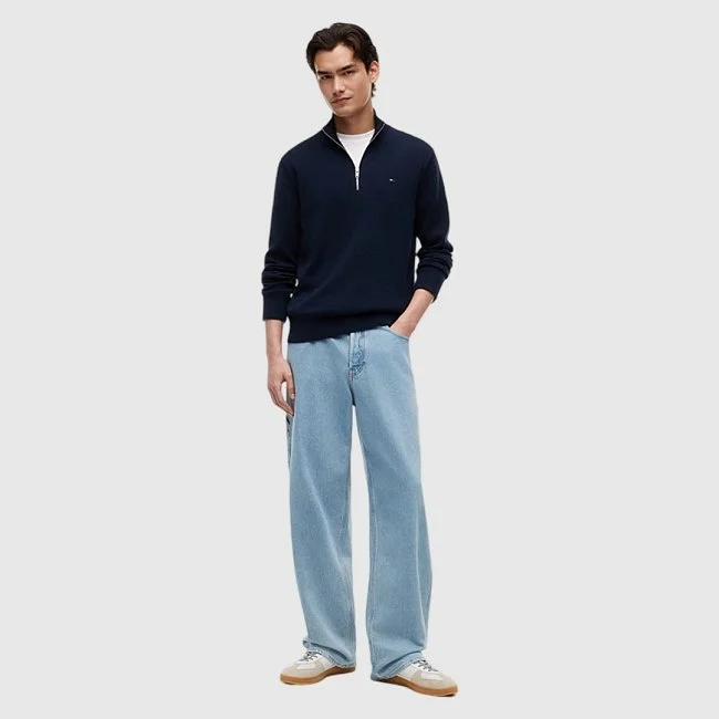 Jersey Tommy Hilfiger Azul Hombre