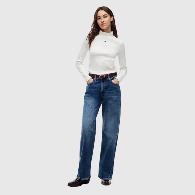 Camiseta Tommy Hilfiger Blanca Mujer