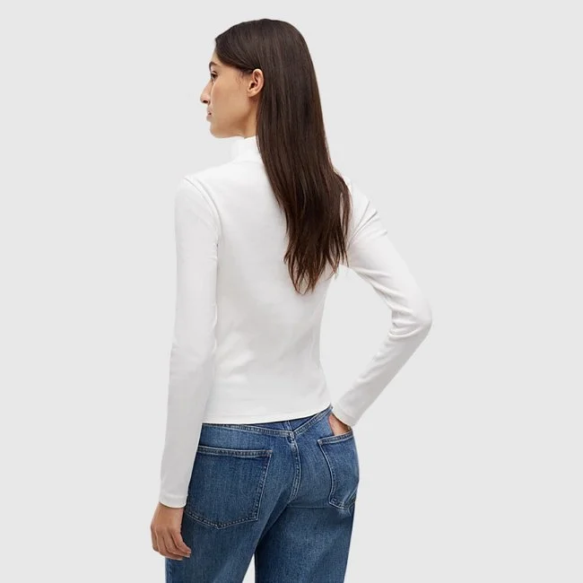 Camiseta Tommy Hilfiger Blanca Mujer