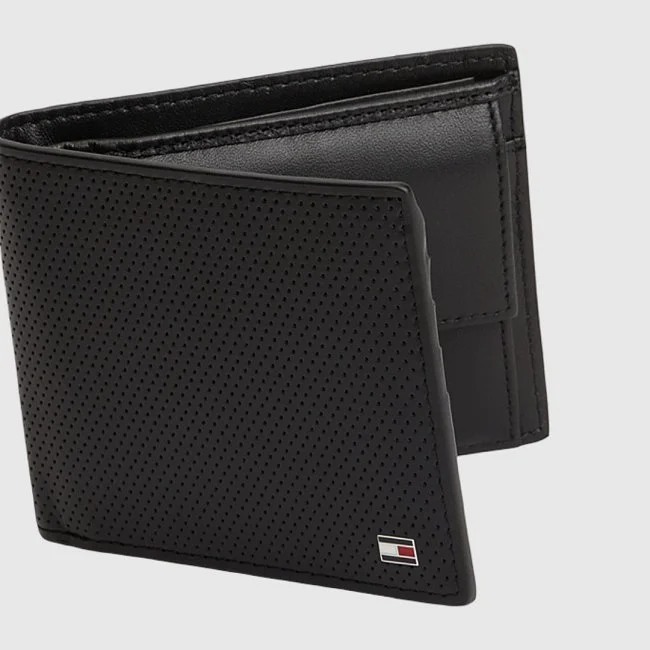 Cartera Tommy Hilfiger Negra Hombre