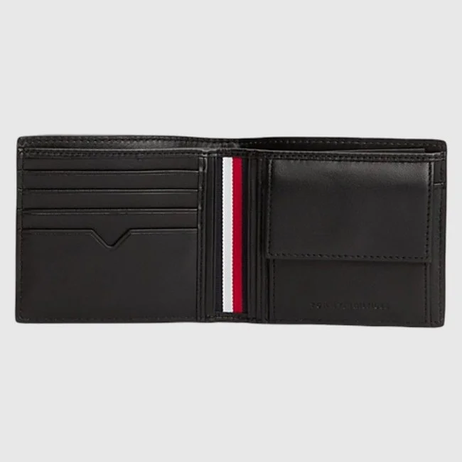 Cartera Tommy Hilfiger Negra Hombre