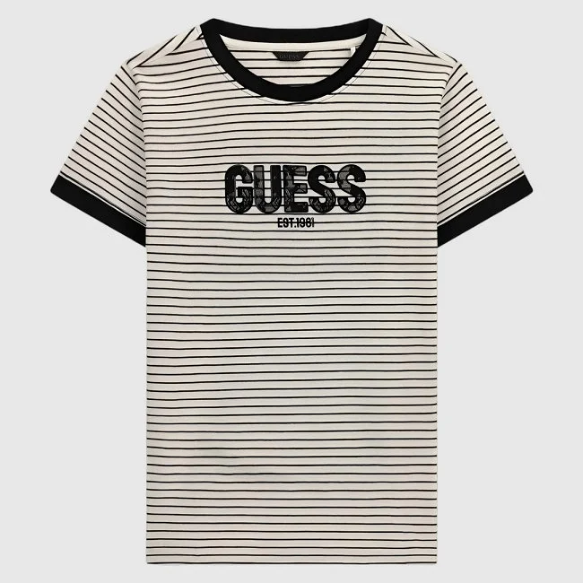 Camiseta Guess Rayas Mujer