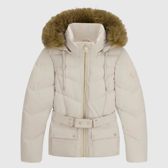 Chaqueta Guess Crema Mujer