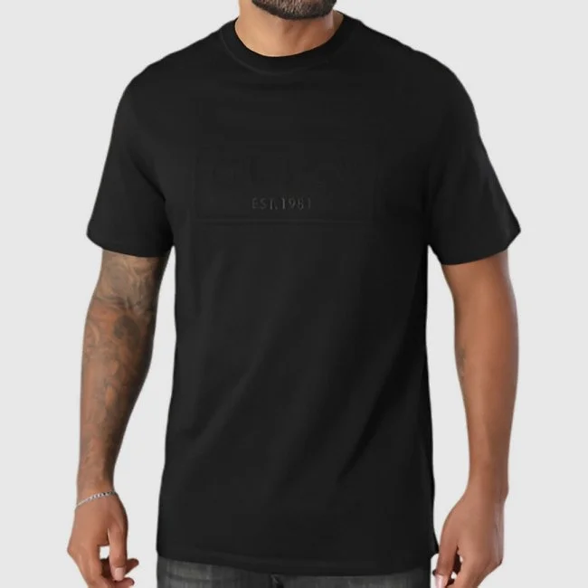 Camiseta Guess Negra Hombre