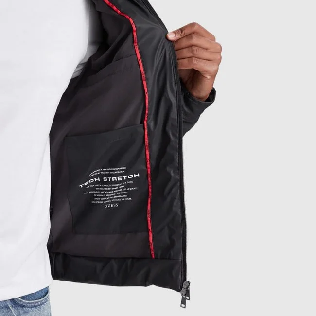 Chaqueta Guess Negra Hombre