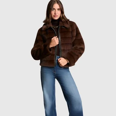 Chaqueta Morgan Marrón Mujer
