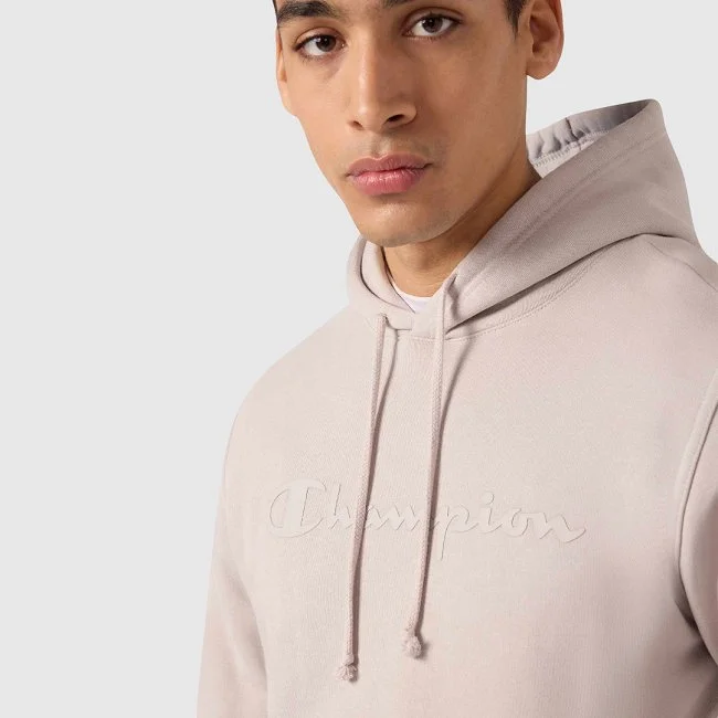 Sudadera Champion Beige Hombre