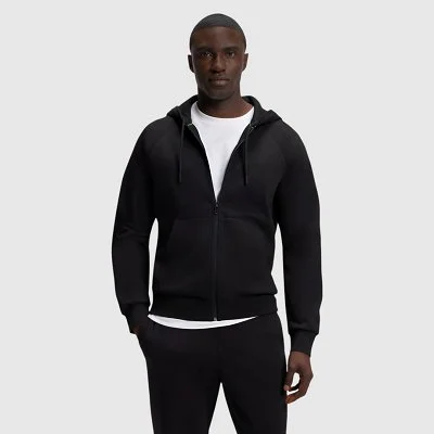 Sudadera Boss Negra Hombre