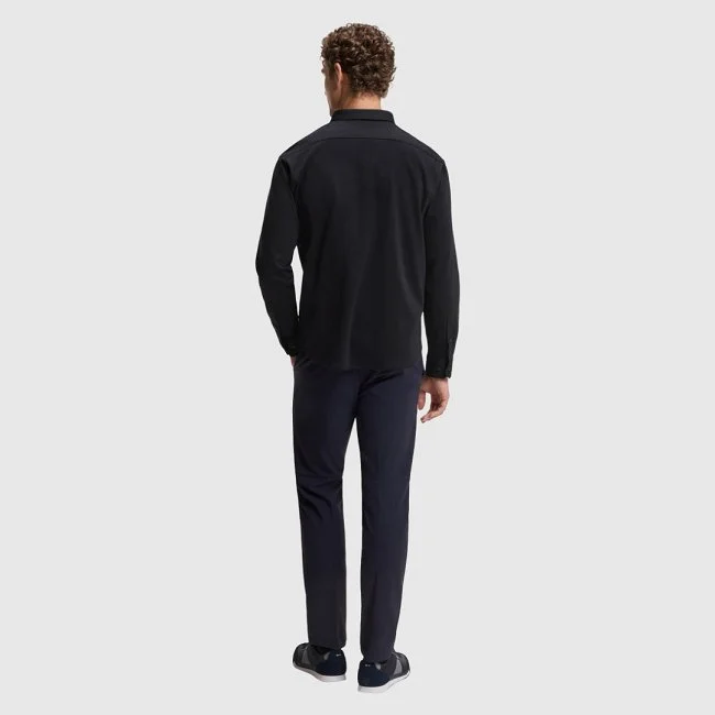 Camisa Boss Azul Oscuro Hombre