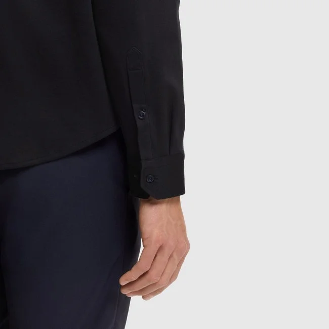 Camisa Boss Azul Oscuro Hombre