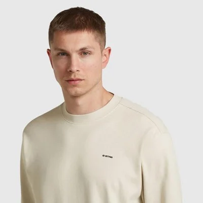 Camiseta G-STAR Crema Hombre 2