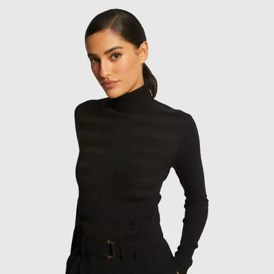 Jersey Morgan Negro Mujer