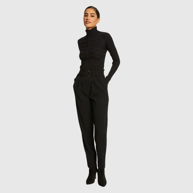 Jersey Morgan Negro Mujer