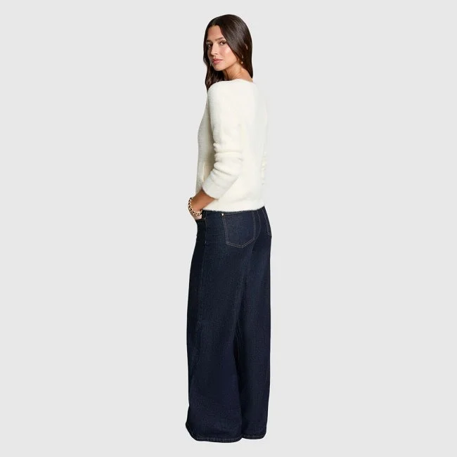 Camisa Morgan Marfil Mujer