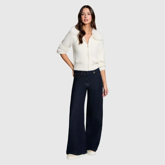 Chaqueta Morgan Marfil Mujer