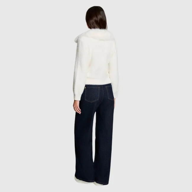 Chaqueta Morgan Marfil Mujer