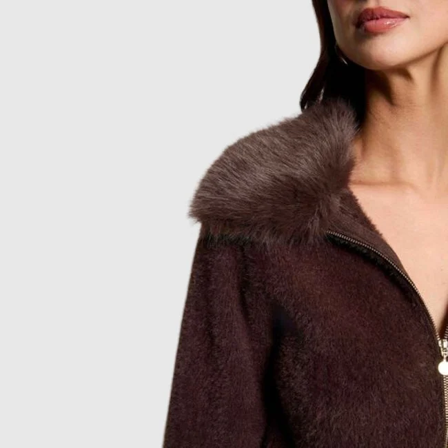 Chaqueta Morgan Marrón Mujer