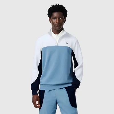 Sudadera Lacoste Azul y...