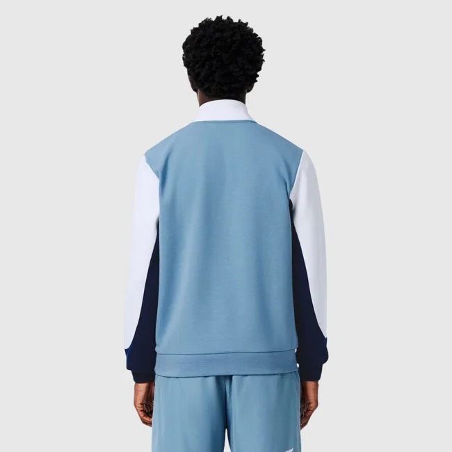 Sudadera Lacoste Azul y Blanca Hombre