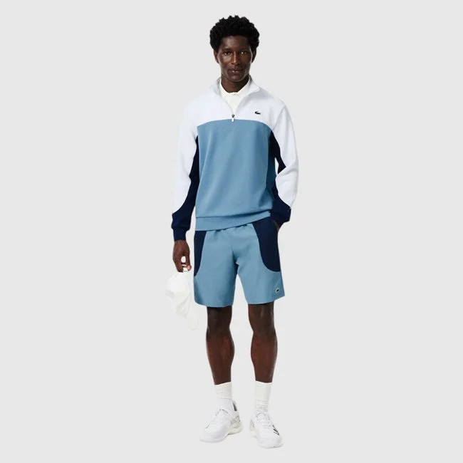 Sudadera Lacoste Azul y Blanca Hombre