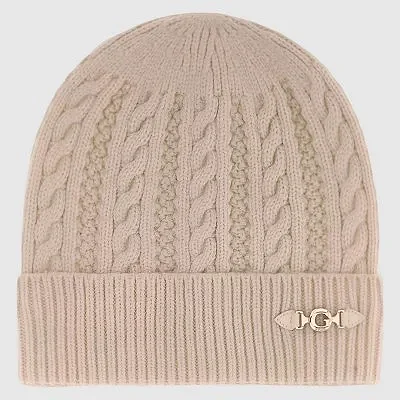 Gorro Guess Beige Mujer